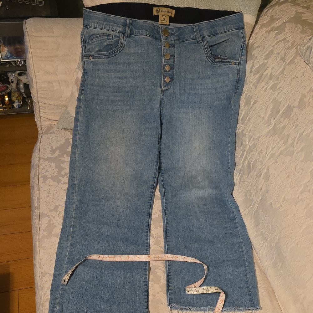 Democracy Light Blue Flare Jeans
